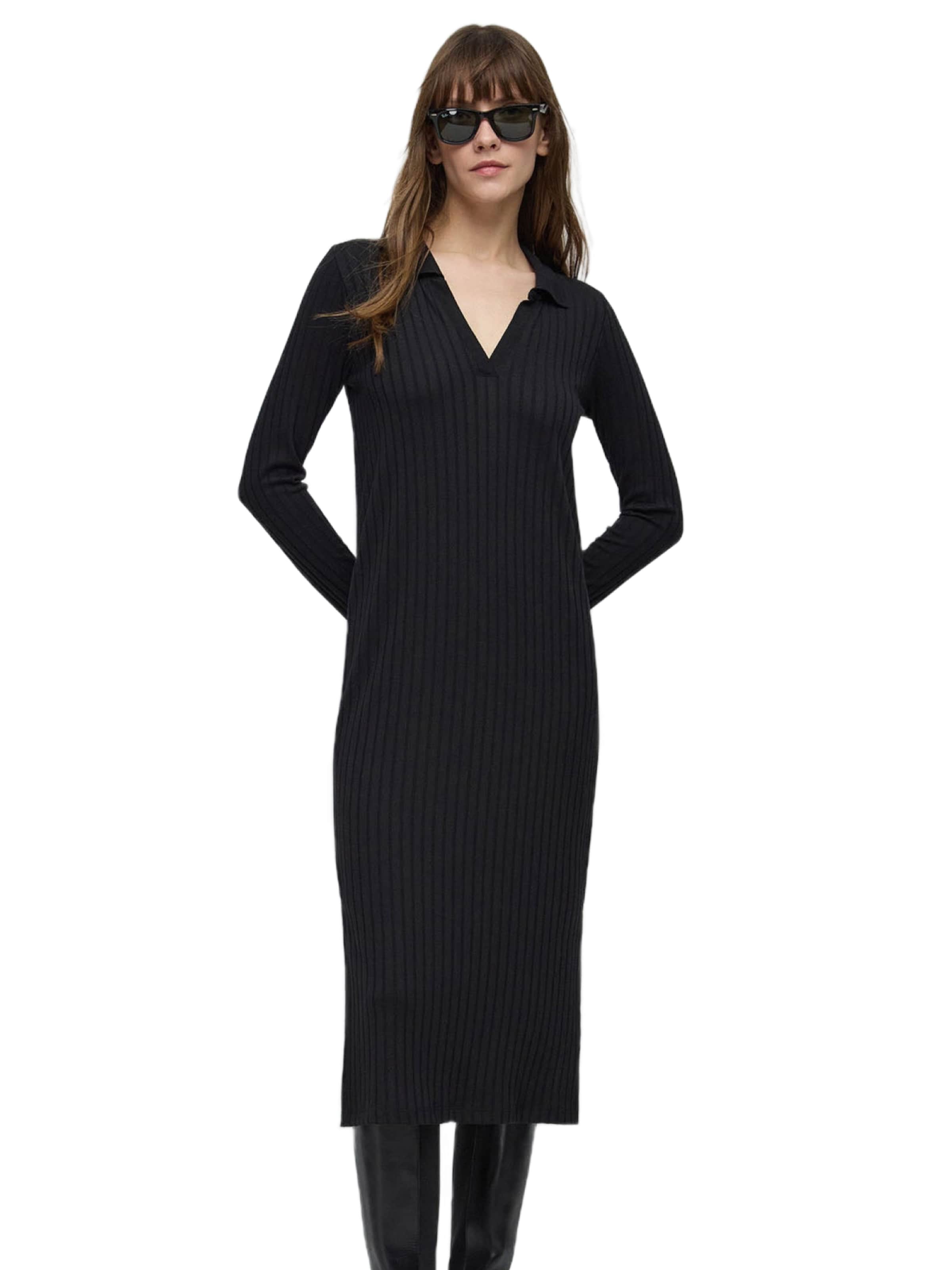 No Matter What Вязаное платье в черном цвете
No Matter What Вязаное платье в черном цвете