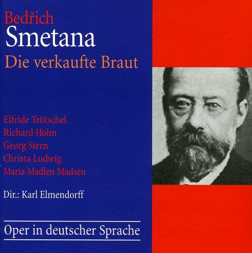 CD диск Smetana / Trotschel / Ludwig / Stern / Elmendorff: Die Verkaufte Braut (Frankfurt 1953)
CD диск Smetana / Trotschel / Ludwig / Stern / Elmendorff: Die Verkaufte Braut (Frankfurt 1953)