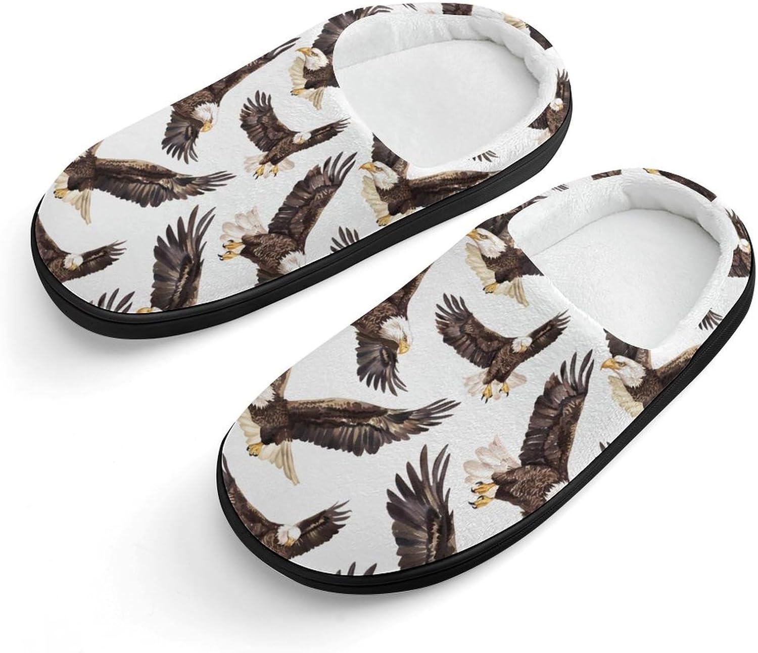 Милые хлопковые тапочки Flying Eagle с антискользящей подошвой, домашние туфли с принтом для улицы и дома Generic, черный
Милые хлопковые тапочки Flying Eagle с антискользящей подошвой, домашние туфли с принтом для улицы и дома Generic, черный