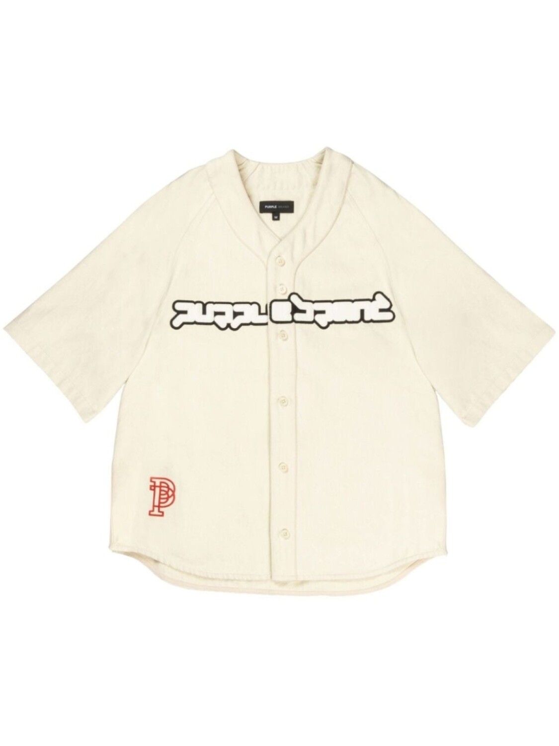 Рубашка с логотипом Purple Brand, бежевый
Рубашка с логотипом Purple Brand, бежевый