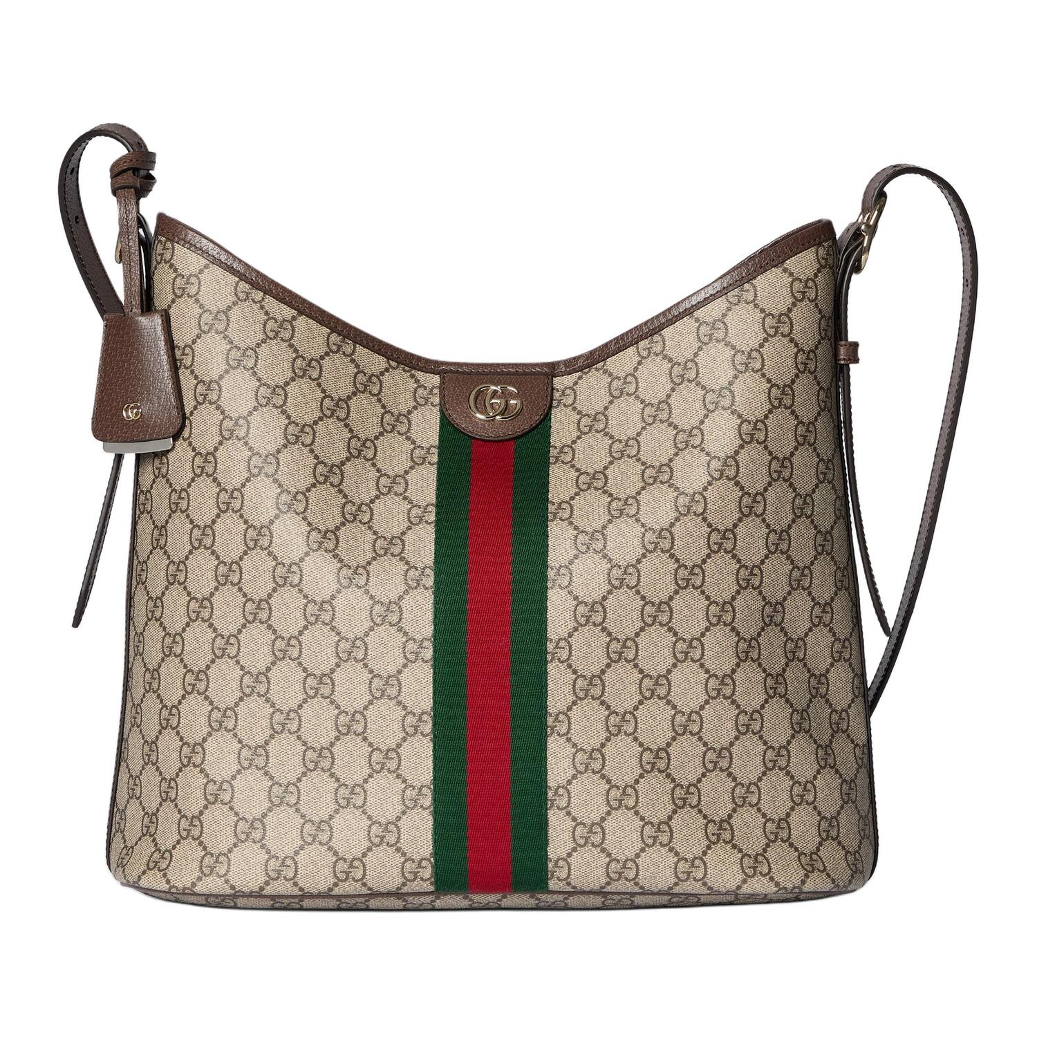 GUCCI OphidiaGG Monogram Coated Fabric Shoulder Bag Large Women's Beige & Dark Brown
GUCCI OphidiaGG Monogram Coated Fabric Shoulder Bag Large Women's Beige & Dark Brown