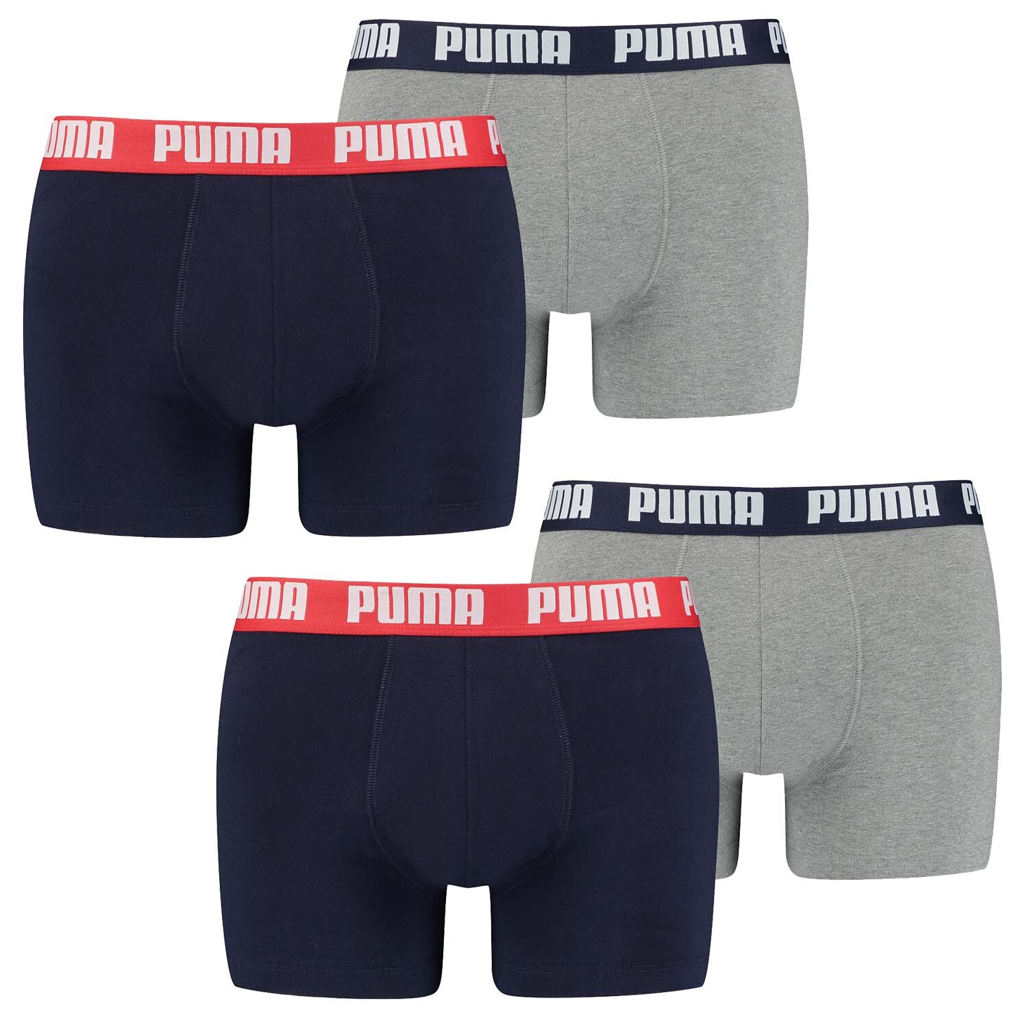 Боксеры Puma Boxershorts PUMA BASIC BOXER 4P, цвет 036 - Blue / Grey Melange
Боксеры Puma Boxershorts PUMA BASIC BOXER 4P, цвет 036 - Blue / Grey Melange