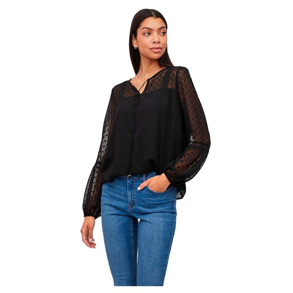 Блузка Vila Edee, черный 
Блузка Vila Edee, черный