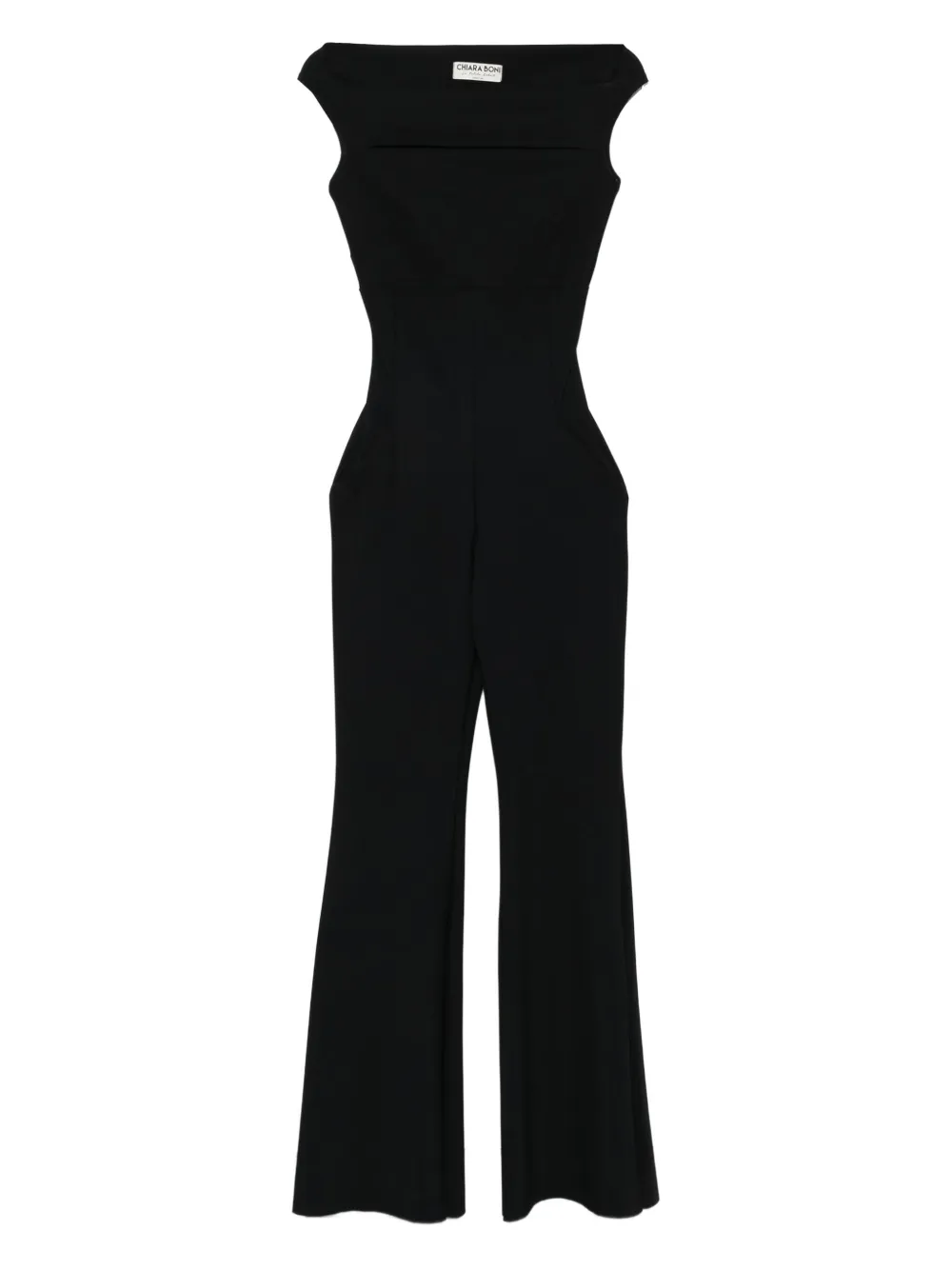 Расклешенный комбинезон Rebecca с открытыми плечами CHIARA BONI La Petite Robe, черный
Расклешенный комбинезон Rebecca с открытыми плечами CHIARA BONI La Petite Robe, черный
