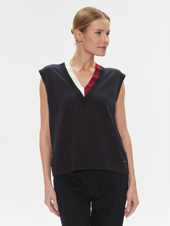 Пуловер свободного кроя Tommy Hilfiger, синий
Пуловер свободного кроя Tommy Hilfiger, синий