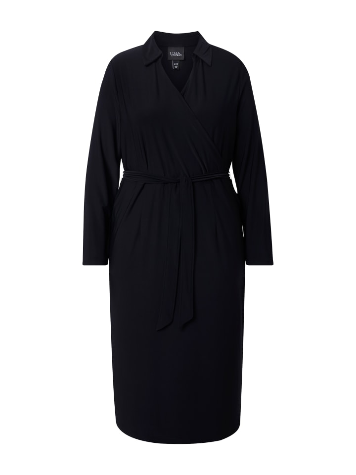 Платье до колена Ulla Popken, черный 
Платье до колена Ulla Popken, черный