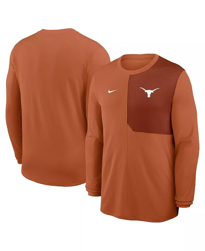 Мужская футболка с длинным рукавом Texas Orange Texas Longhorns 2025 Sideline Coach UV Performance Nike
Мужская футболка с длинным рукавом Texas Orange Texas Longhorns 2025 Sideline Coach UV Performance Nike
