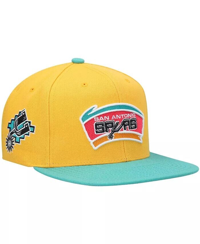 Мужская желтая бейсболка San Antonio Spurs Hardwood Classics Snapback Mitchell & Ness
Мужская желтая бейсболка San Antonio Spurs Hardwood Classics Snapback Mitchell & Ness