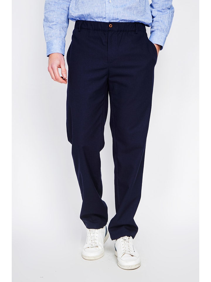 Тканевые брюки Secret du Lin, темно-синий
Тканевые брюки Secret du Lin, темно-синий