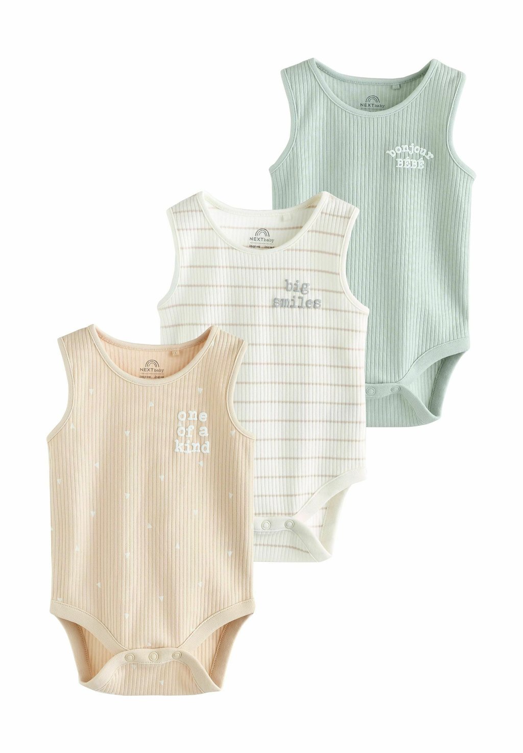 Боди 3 PACK Next, зеленый
Боди 3 PACK Next, зеленый