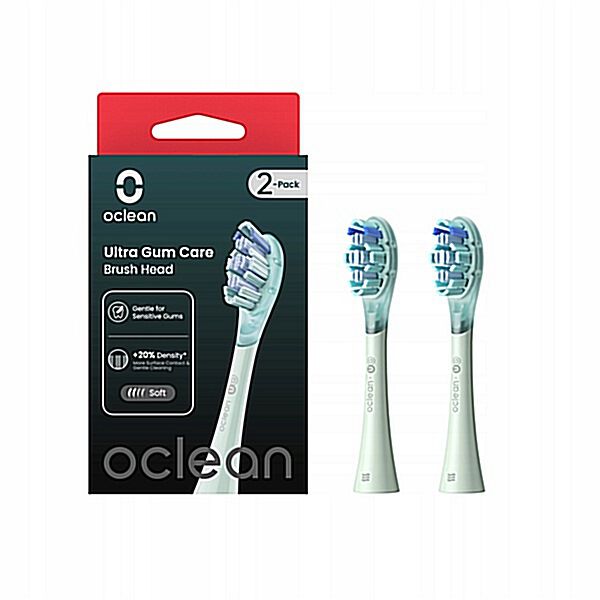 Мятные звуковые насадки для зубной щетки, мягкая защита десен, 2 шт./1 упаковка. Oclean Ultra gum care ug02
Мятные звуковые насадки для зубной щетки, мягкая защита десен, 2 шт./1 упаковка. Oclean Ultra gum care ug02