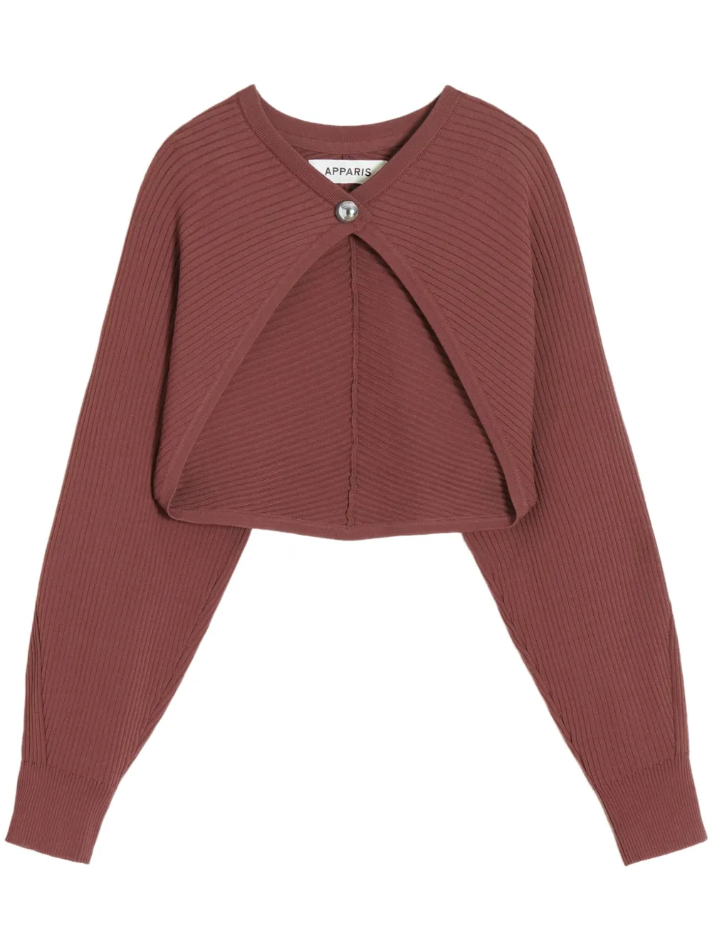 Кардиган в рубчик Apparis, коричневый
Кардиган в рубчик Apparis, коричневый