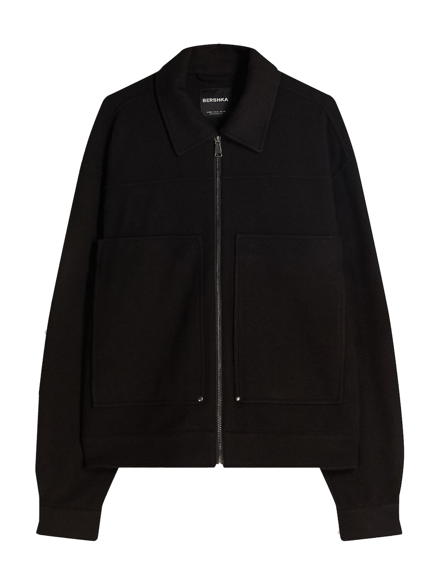 Куртка межсезонная Bershka, черный
Куртка межсезонная Bershka, черный