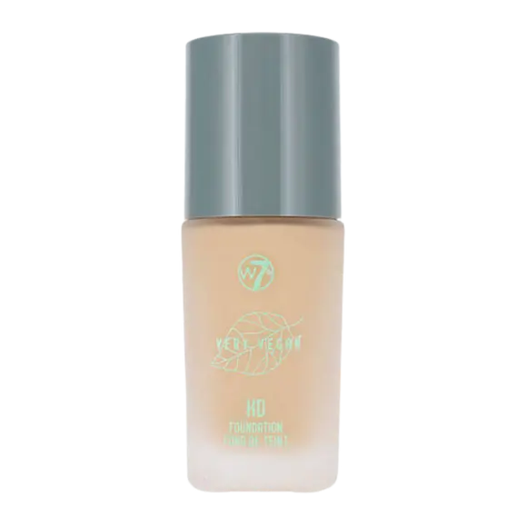 Разглаживающая тональная основа для лица свежий бежевый W7 Very Vegan Hd, 30 мл 
Разглаживающая тональная основа для лица свежий бежевый W7 Very Vegan Hd, 30 мл