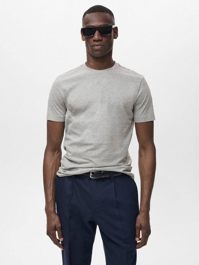 Футболка Cherlo с круглым вырезом из хлопковой смеси Mango, Medium Grey
Футболка Cherlo с круглым вырезом из хлопковой смеси Mango, Medium Grey