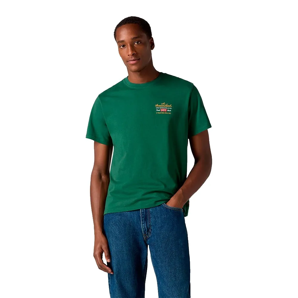 Футболка с коротким рукавом Levi's Relaxed Fit, зеленый
Футболка с коротким рукавом Levi's Relaxed Fit, зеленый