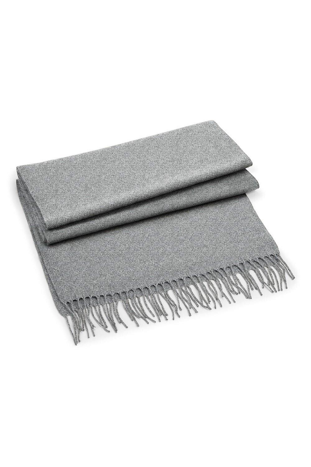 Классический тканый шарф большого размера Beechfield, серый
Классический тканый шарф большого размера Beechfield, серый