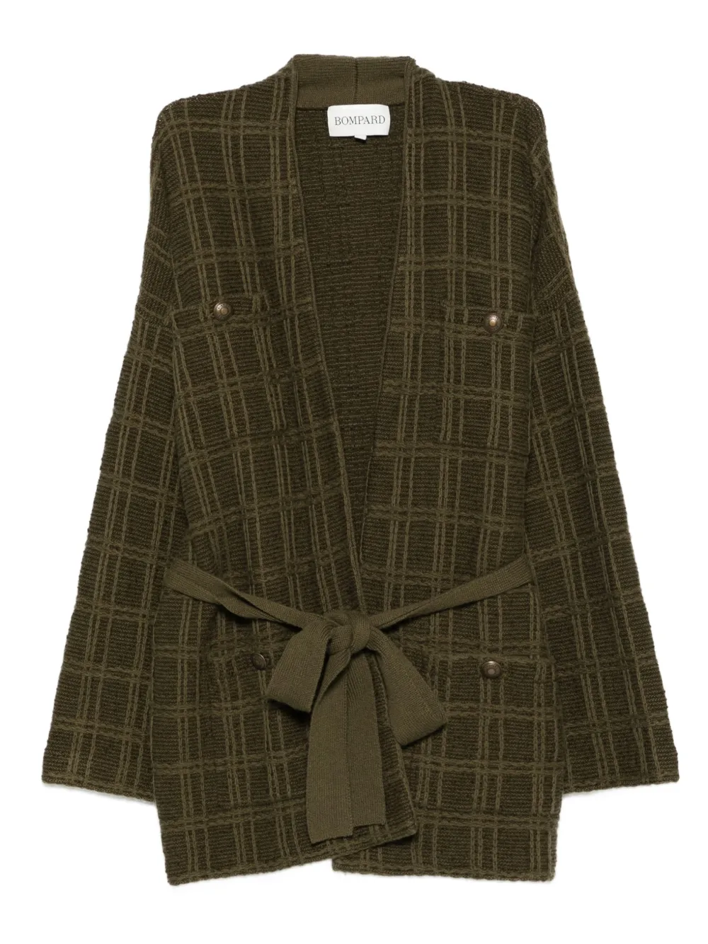 Фактурный кардиган Eric Bompard, зеленый
Фактурный кардиган Eric Bompard, зеленый
