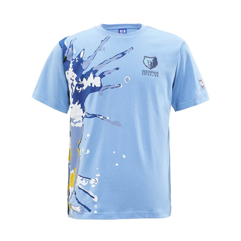 Футболка с втачными рукавами унисекс NBA, небесно-голубая
Футболка с втачными рукавами унисекс NBA, небесно-голубая