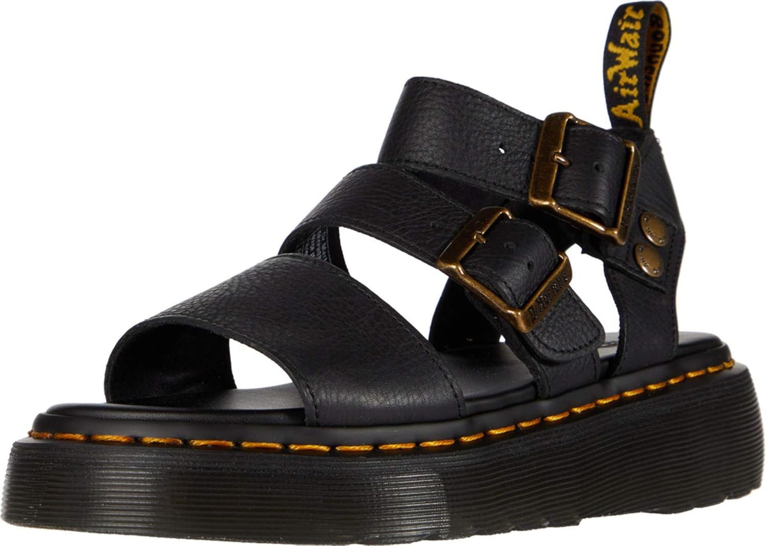 Dr. Martens mens Gryphon Platform Gladiator Сандалии, черный
Dr. Martens mens Gryphon Platform Gladiator Сандалии, черный