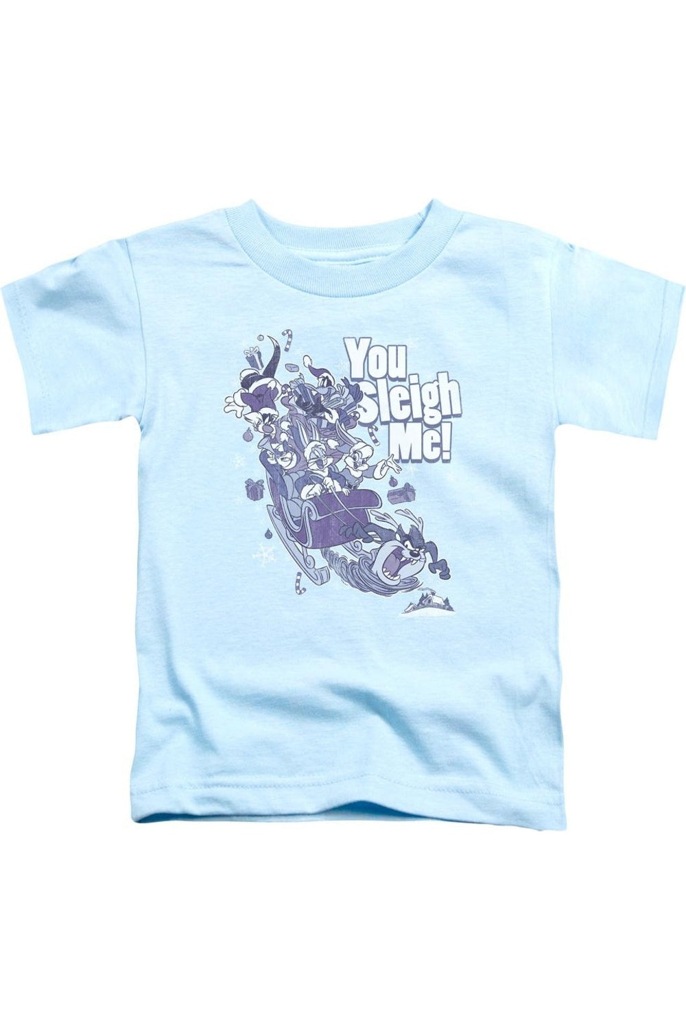Футболка с коротким рукавом Looney Tunes You Sleigh Me для детей Gildan, светло-голубой
Футболка с коротким рукавом Looney Tunes You Sleigh Me для детей Gildan, светло-голубой