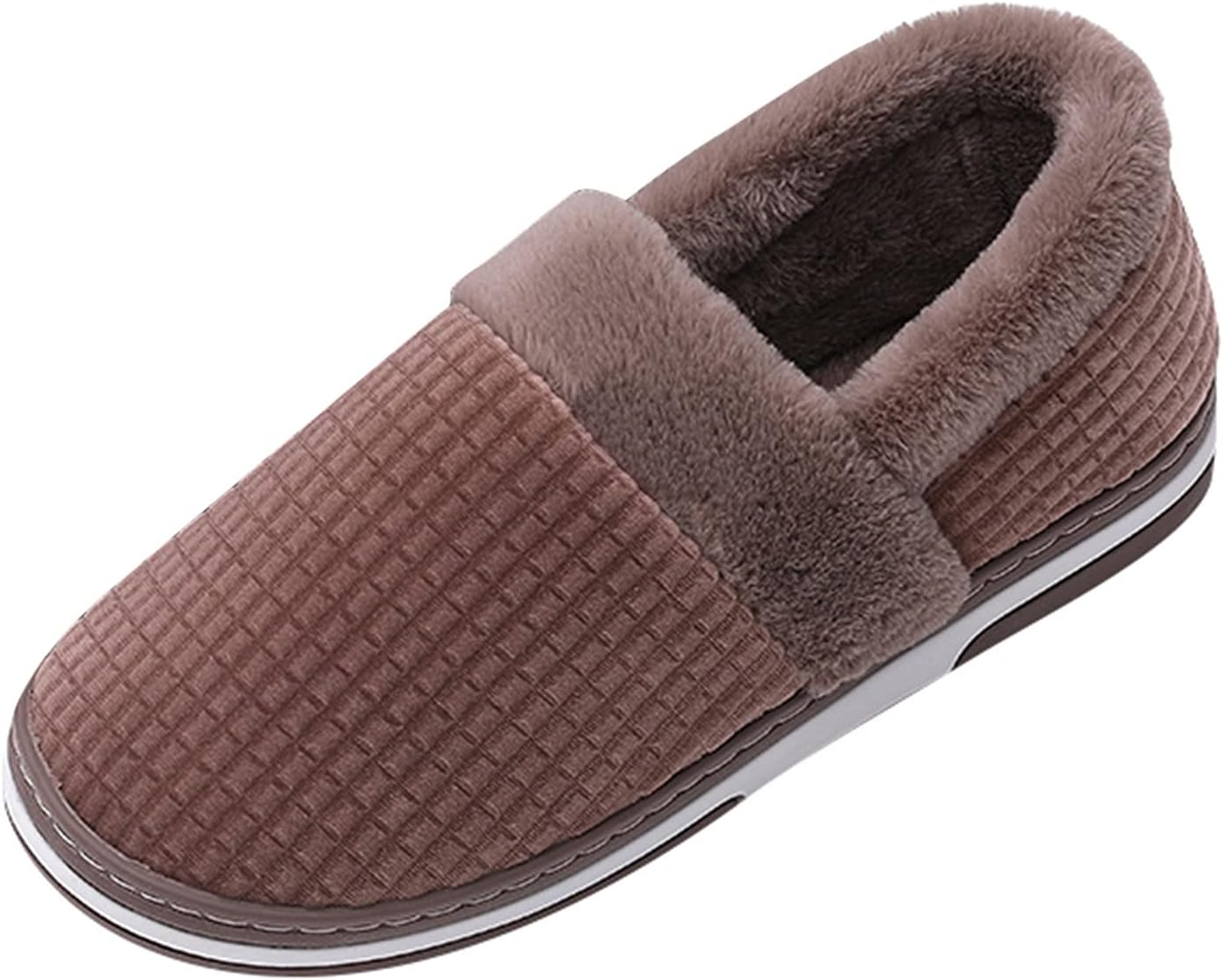Мужские зимние домашние тапочки KRIDDR с теплой плюшевой подкладкой, удобные, с нескользящей толстой подошвой, хлопковые, 41/42 Coffee
Мужские зимние домашние тапочки KRIDDR с теплой плюшевой подкладкой, удобные, с нескользящей толстой подошвой, хлопковые, 41/42 Coffee