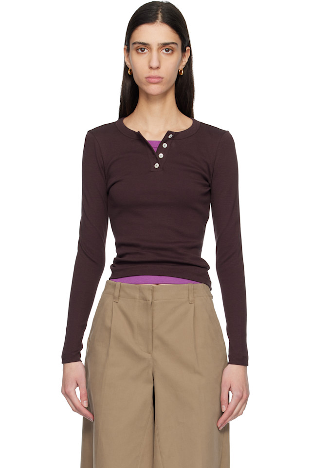 Flore Flore Футболка с длинными рукавами Brown Jess
Flore Flore Футболка с длинными рукавами Brown Jess