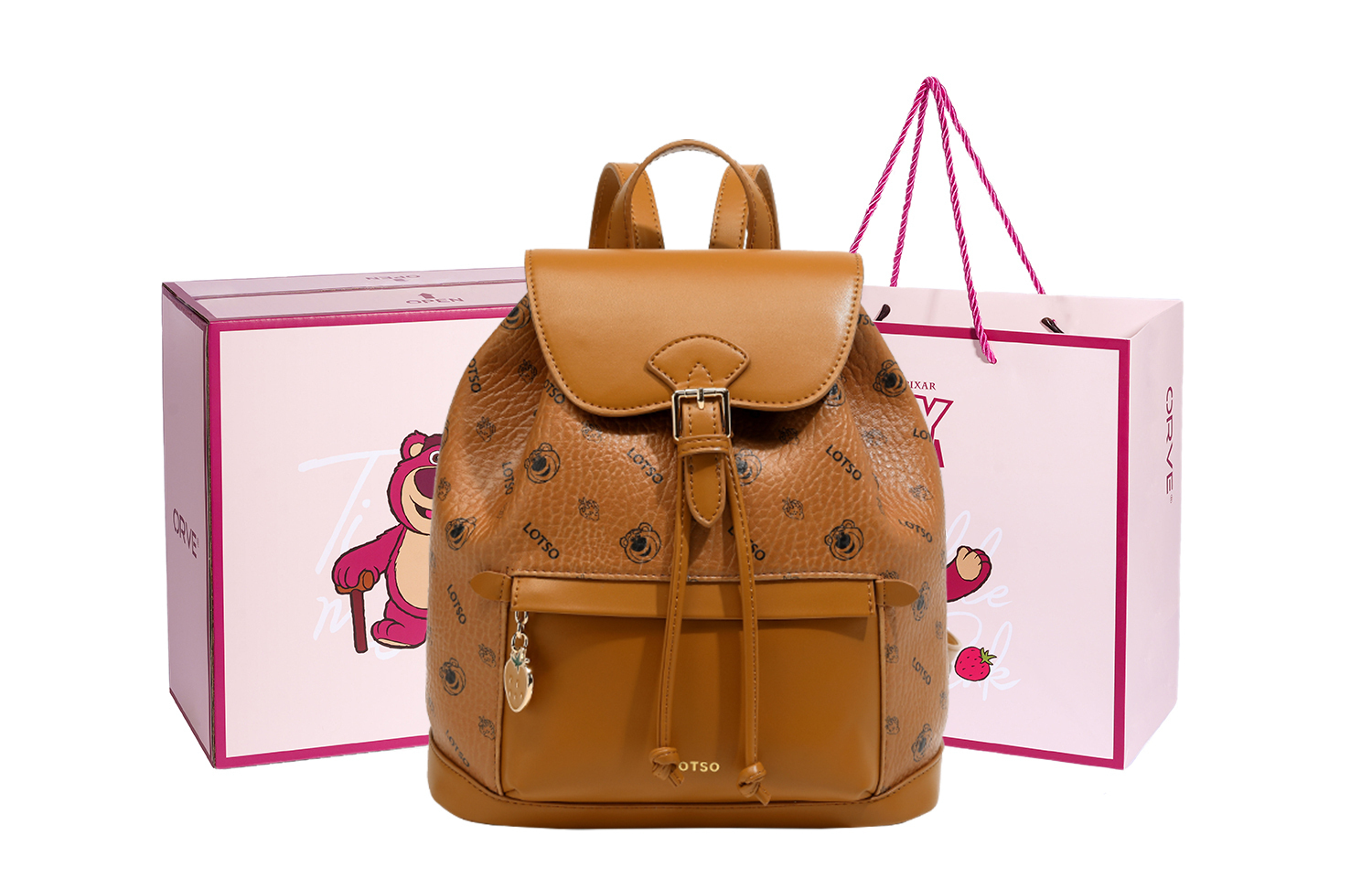 Disney Портативный рюкзак из ПВХ серии «Клубничный мишка», женский, стандартный размер, разноцветный
Disney Портативный рюкзак из ПВХ серии «Клубничный мишка», женский, стандартный размер, разноцветный