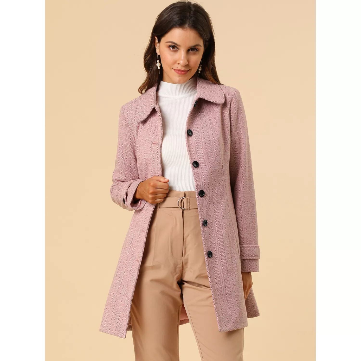 Женское рождественское однобортное зимнее пальто с воротником Питера Пэна ALLEGRA K, Оранжевый, Женское рождественское однобортное зимнее пальто с воротником Питера Пэна ALLEGRA K
Женское рождественское однобортное зимнее пальто с воротником Питера Пэна ALLEGRA K, Оранжевый, Женское рождественское однобортное зимнее пальто с воротником Питера Пэна ALLEGRA K