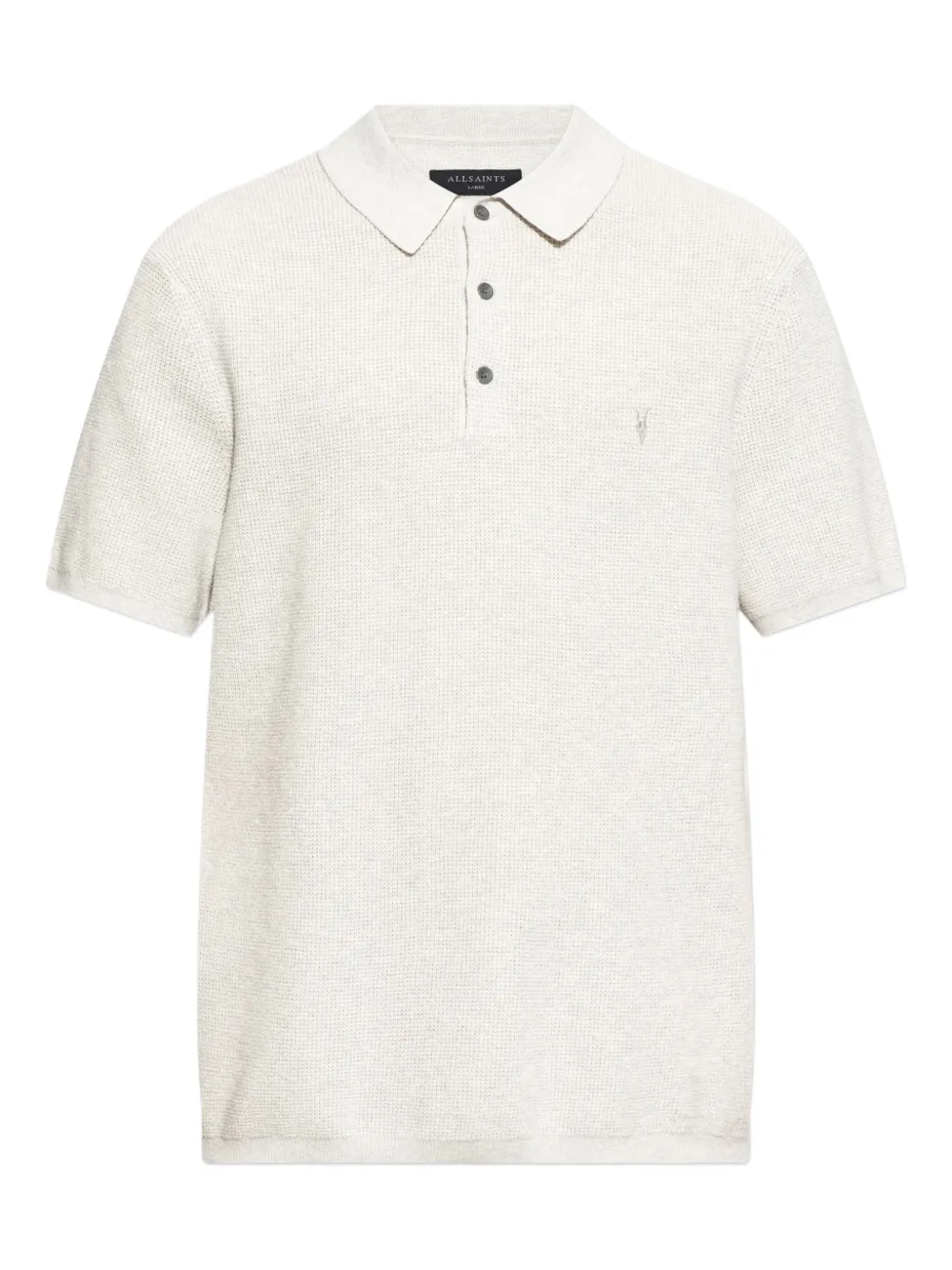 Фактурная рубашка поло AllSaints, нейтральный
Фактурная рубашка поло AllSaints, нейтральный