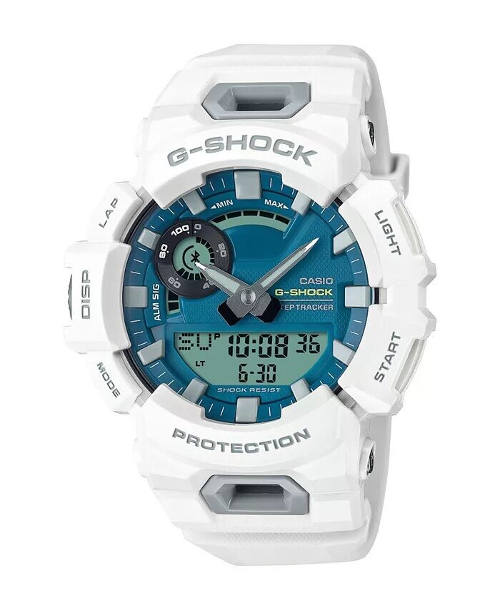 Мужские аналоговые цифровые часы из белой смолы, 51,3 мм, GBA900CB-7A G-Shock, белый
Мужские аналоговые цифровые часы из белой смолы, 51,3 мм, GBA900CB-7A G-Shock, белый