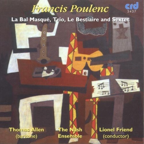 CD диск Poulenc / Allen / Nash Ensemble: Le Bal Masque
CD диск Poulenc / Allen / Nash Ensemble: Le Bal Masque