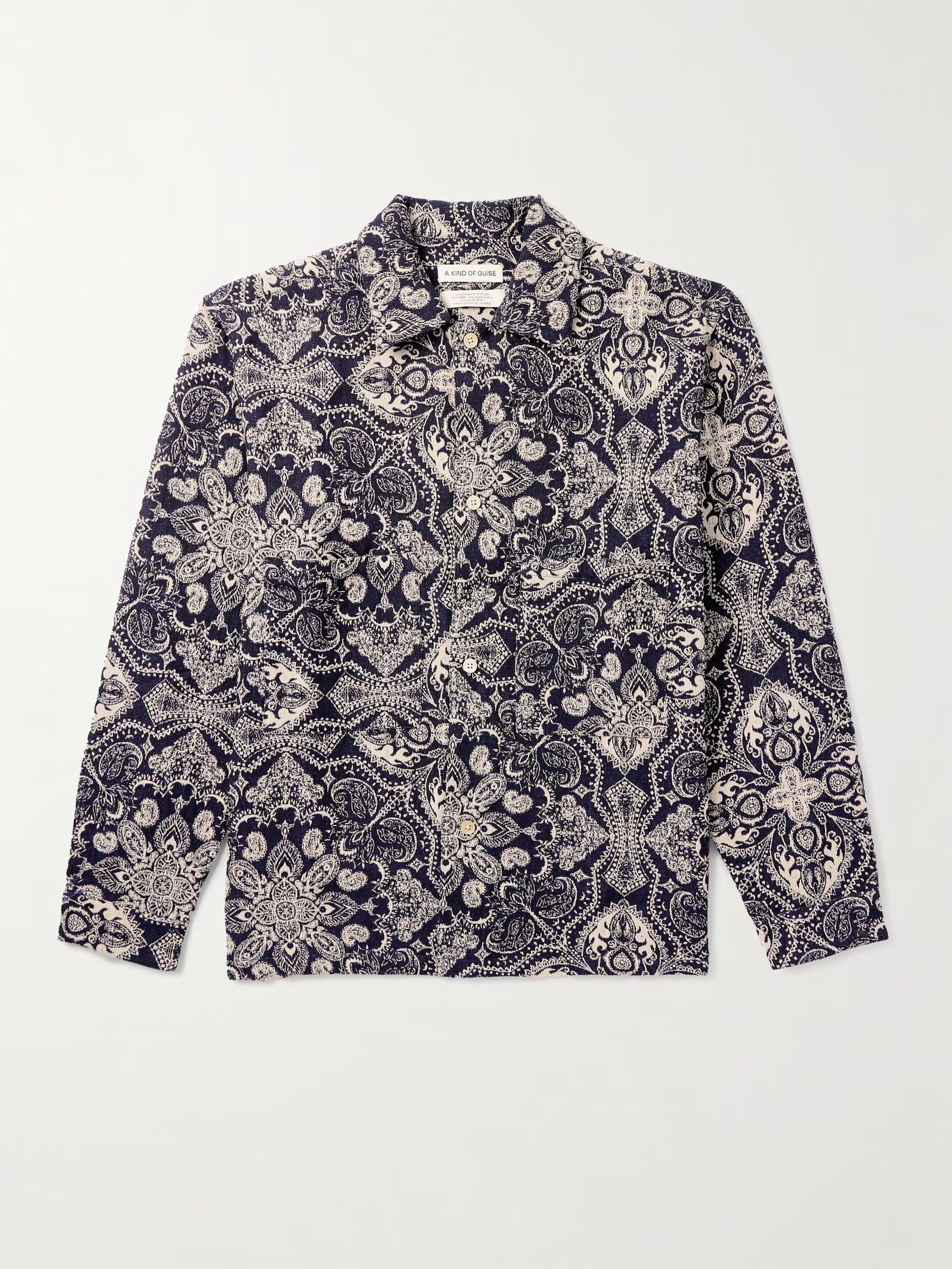 Верхняя рубашка из смеси хлопка и жаккарда Sayan A KIND OF GUISE, темно-синий
Верхняя рубашка из смеси хлопка и жаккарда Sayan A KIND OF GUISE, темно-синий
