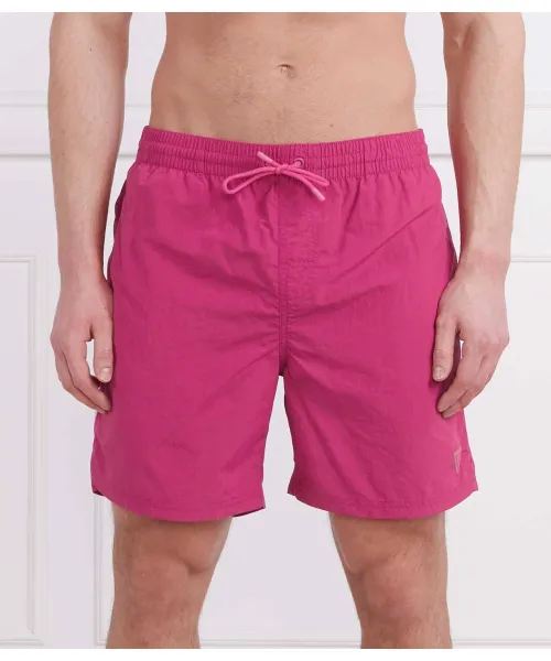 Пляжные шорты Regular fit Guess Underwear, розовый
Пляжные шорты Regular fit Guess Underwear, розовый