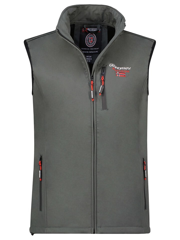 Функциональный жилет Geographical Norway, серый 
Функциональный жилет Geographical Norway, серый