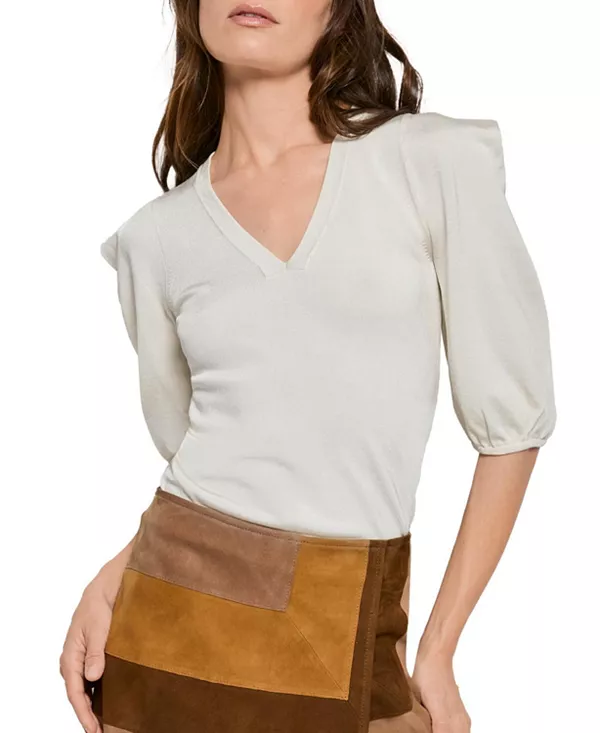 Вязаный топ Харпер As By Df, белый
Вязаный топ Харпер As By Df, белый