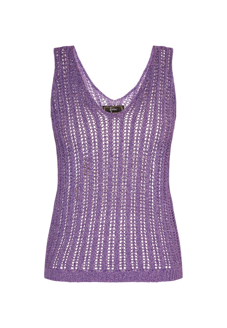 Вязаный топ Faina, лавандовый
Вязаный топ Faina, лавандовый