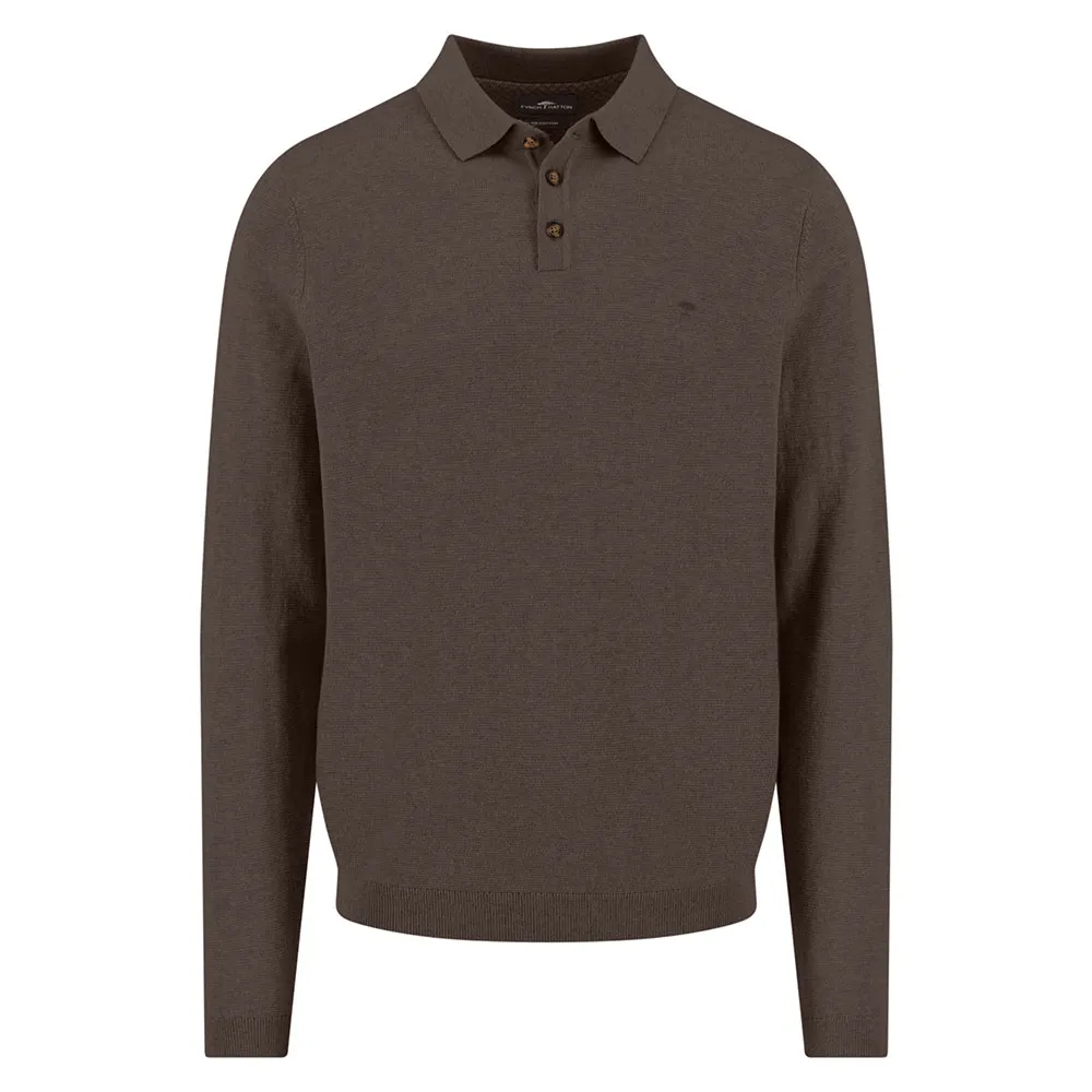 Поло с длинным рукавом Fynch Hatton 1509328, коричневый
Поло с длинным рукавом Fynch Hatton 1509328, коричневый