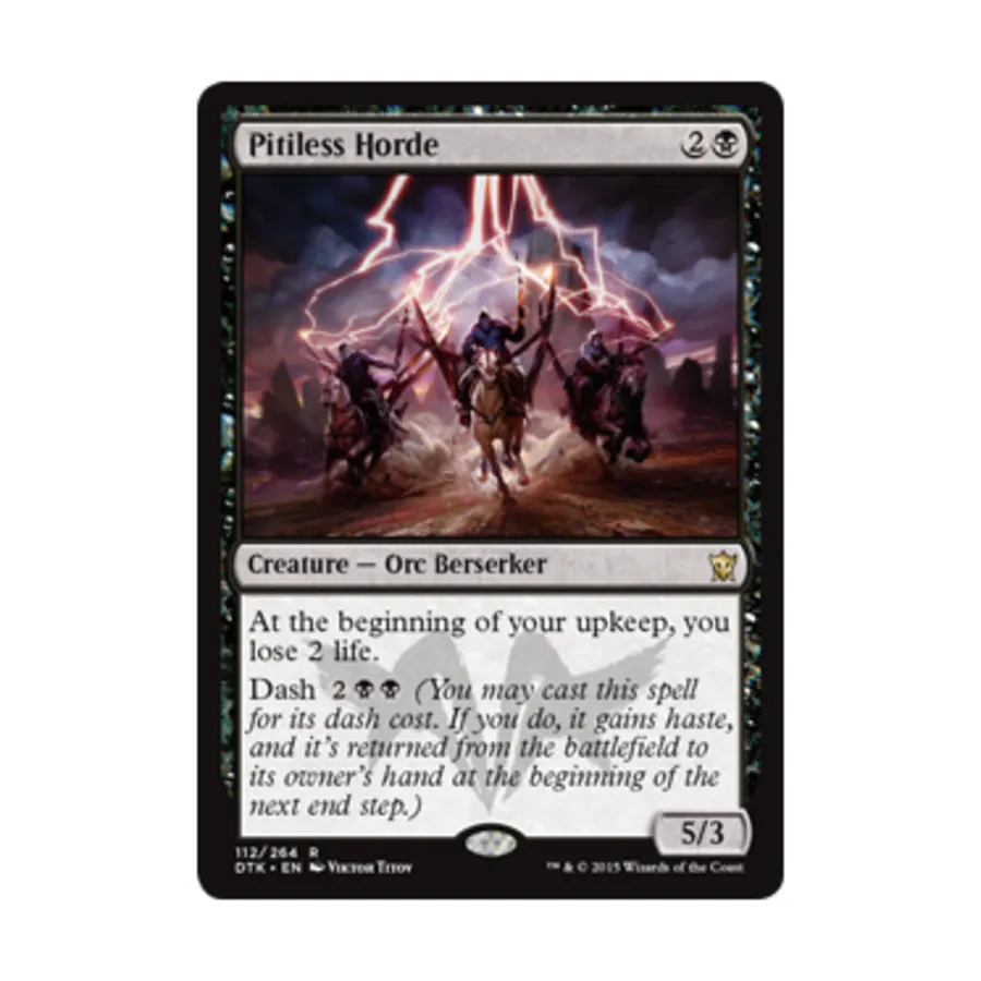 CCG Безжалостная Орда (клавиша R), MTG - Dragons of Tarkir
CCG Безжалостная Орда (клавиша R), MTG - Dragons of Tarkir