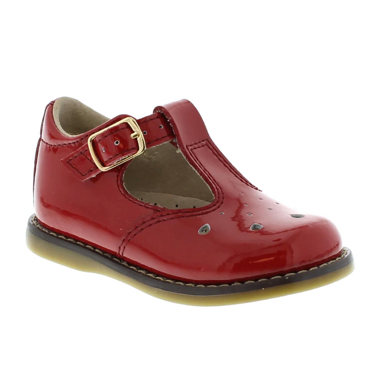 Туфли Harper для девочек - средние/широкие, из красной лакированной кожи Footmates
Туфли Harper для девочек - средние/широкие, из красной лакированной кожи Footmates