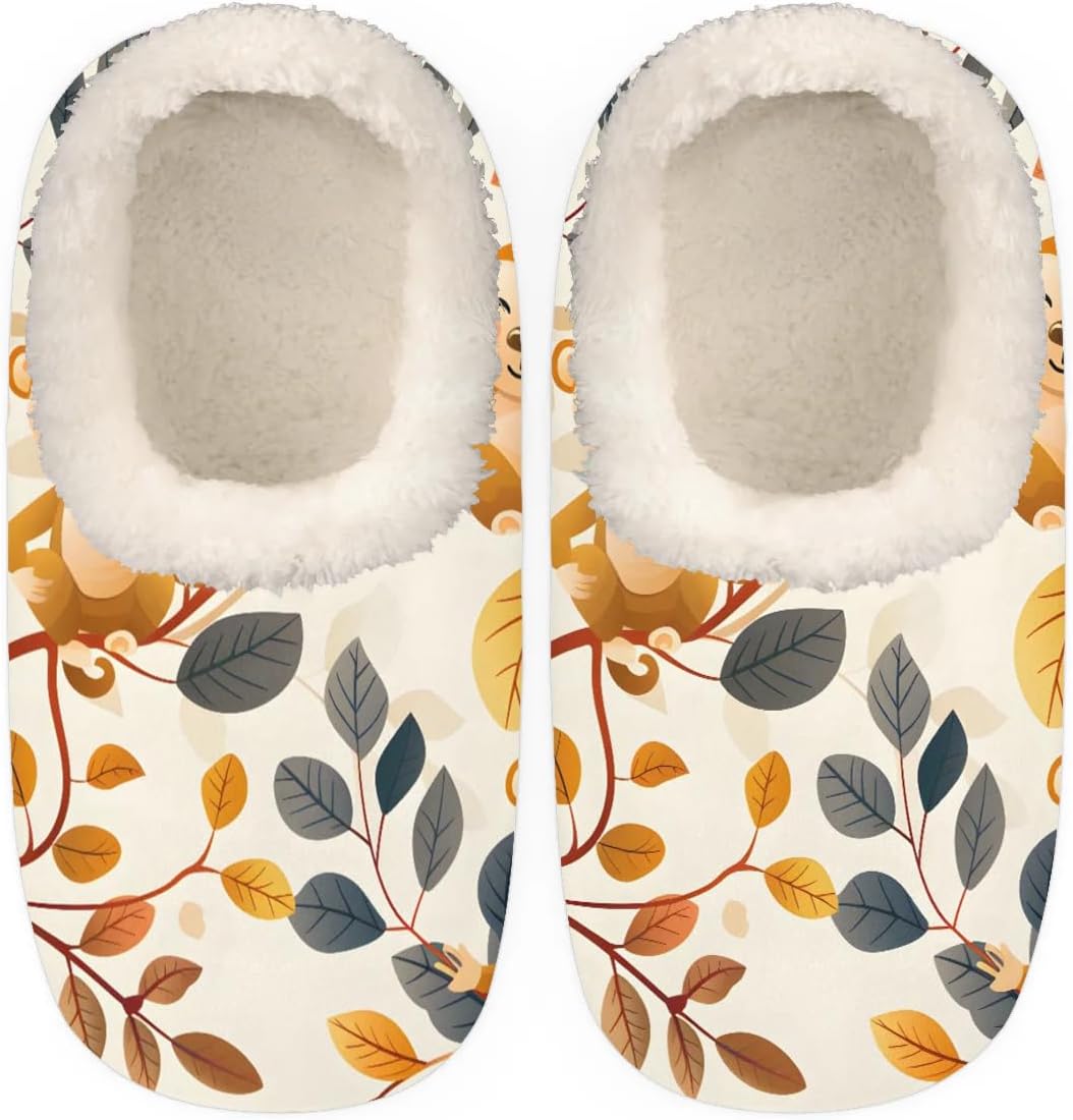 QsirBC Милые Обезьянки Тапочки для Женщин и Мужчин, Мягкие Тапочки с Памятью Формы, Нескользящая Подошва, Для Дома и Страны, Уютные Мягкие Теплые Тапочки, Cute Monkeys Leaves Xxl
QsirBC Милые Обезьянки Тапочки для Женщин и Мужчин, Мягкие Тапочки с Памятью Формы, Нескользящая Подошва, Для Дома и Страны, Уютные Мягкие Теплые Тапочки, Cute Monkeys Leaves Xxl
