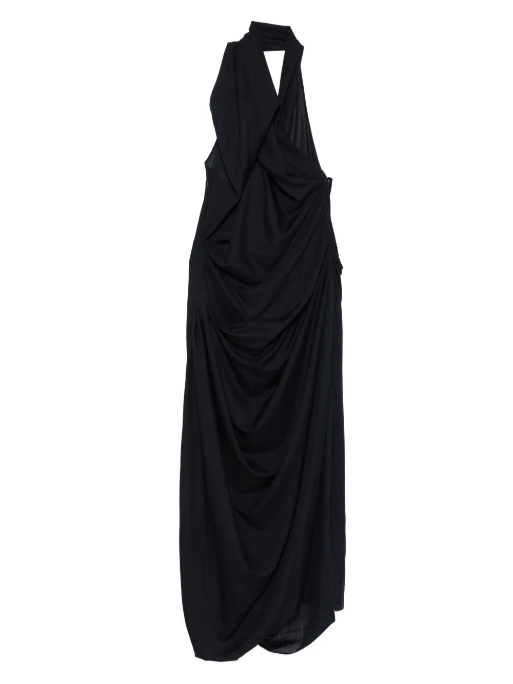 Драпированное платье с вырезом халтер Vivienne Westwood, синий
Драпированное платье с вырезом халтер Vivienne Westwood, синий