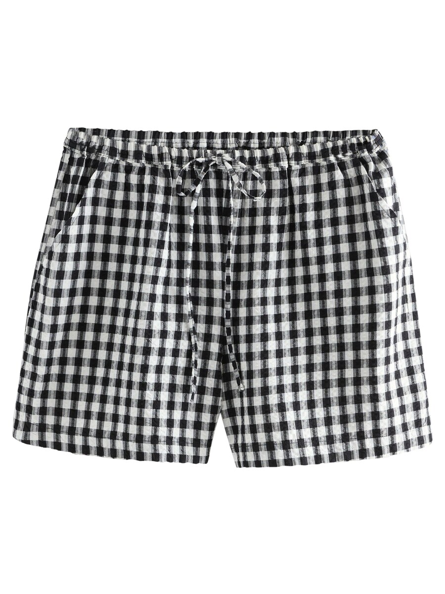 Обычные брюки Next, черный/белый
Обычные брюки Next, черный/белый