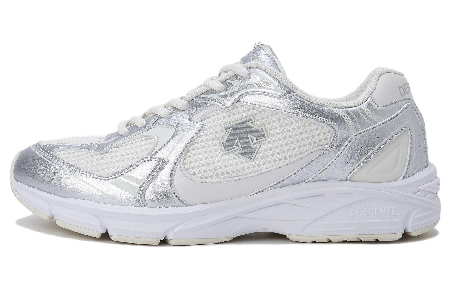 Кроссовки унисекс с низким верхом серебристо-белые Descente, Белый, Кроссовки унисекс с низким верхом серебристо-белые Descente
Кроссовки унисекс с низким верхом серебристо-белые Descente, Белый, Кроссовки унисекс с низким верхом серебристо-белые Descente