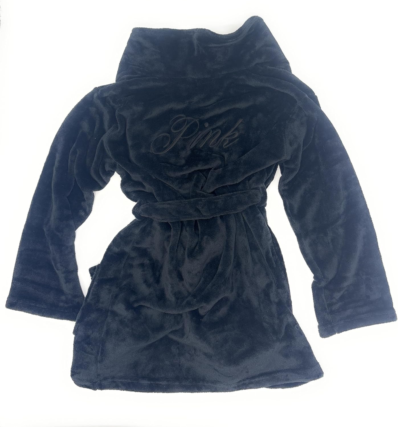 Халат Victoria's Secret PINK Cozy Plush, Black/Black Logo
Халат Victoria's Secret PINK Cozy Plush, Black/Black Logo