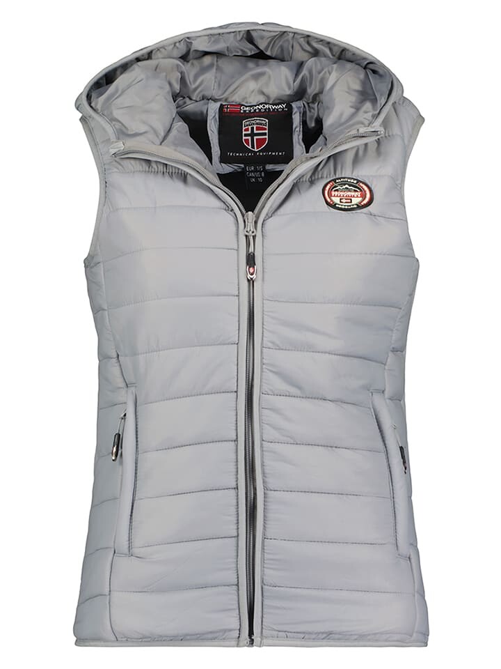 Стеганый жилет Geographical Norway Steppweste Vatika, серый
Стеганый жилет Geographical Norway Steppweste Vatika, серый