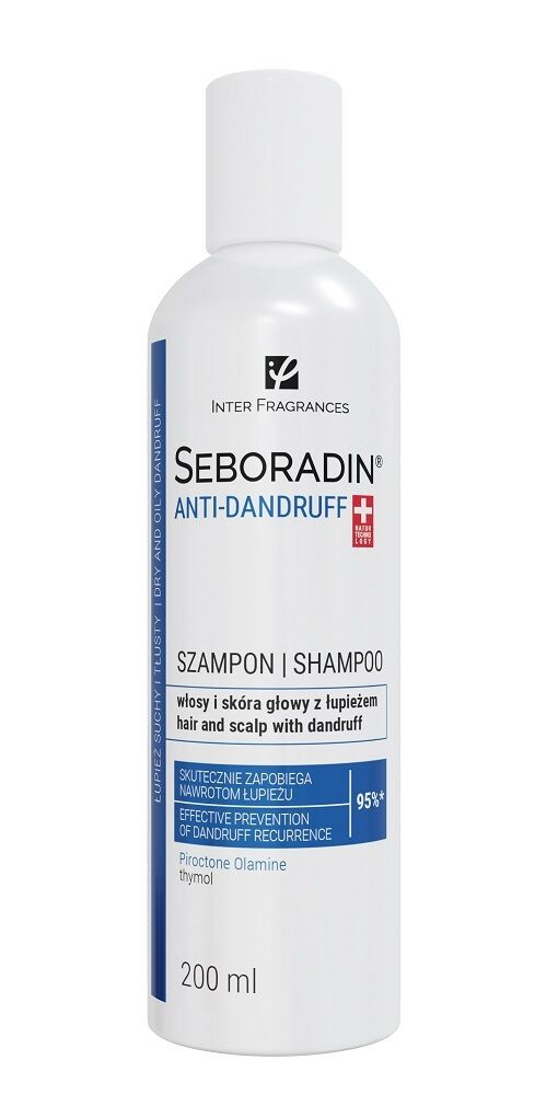 Шампунь против перхоти Seboradin Anti-Dandruff, 200 мл
Шампунь против перхоти Seboradin Anti-Dandruff, 200 мл