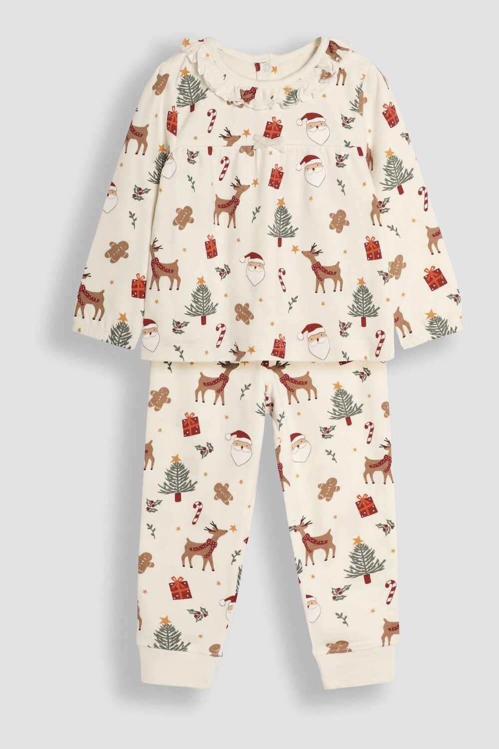 Милая рождественская пижама Jojo Maman Bébé, бежевый
Милая рождественская пижама Jojo Maman Bébé, бежевый