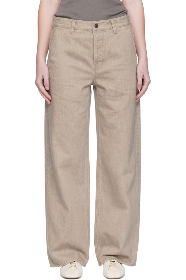 Arch The Бежевые джинсы со средней посадкой
Arch The Бежевые джинсы со средней посадкой