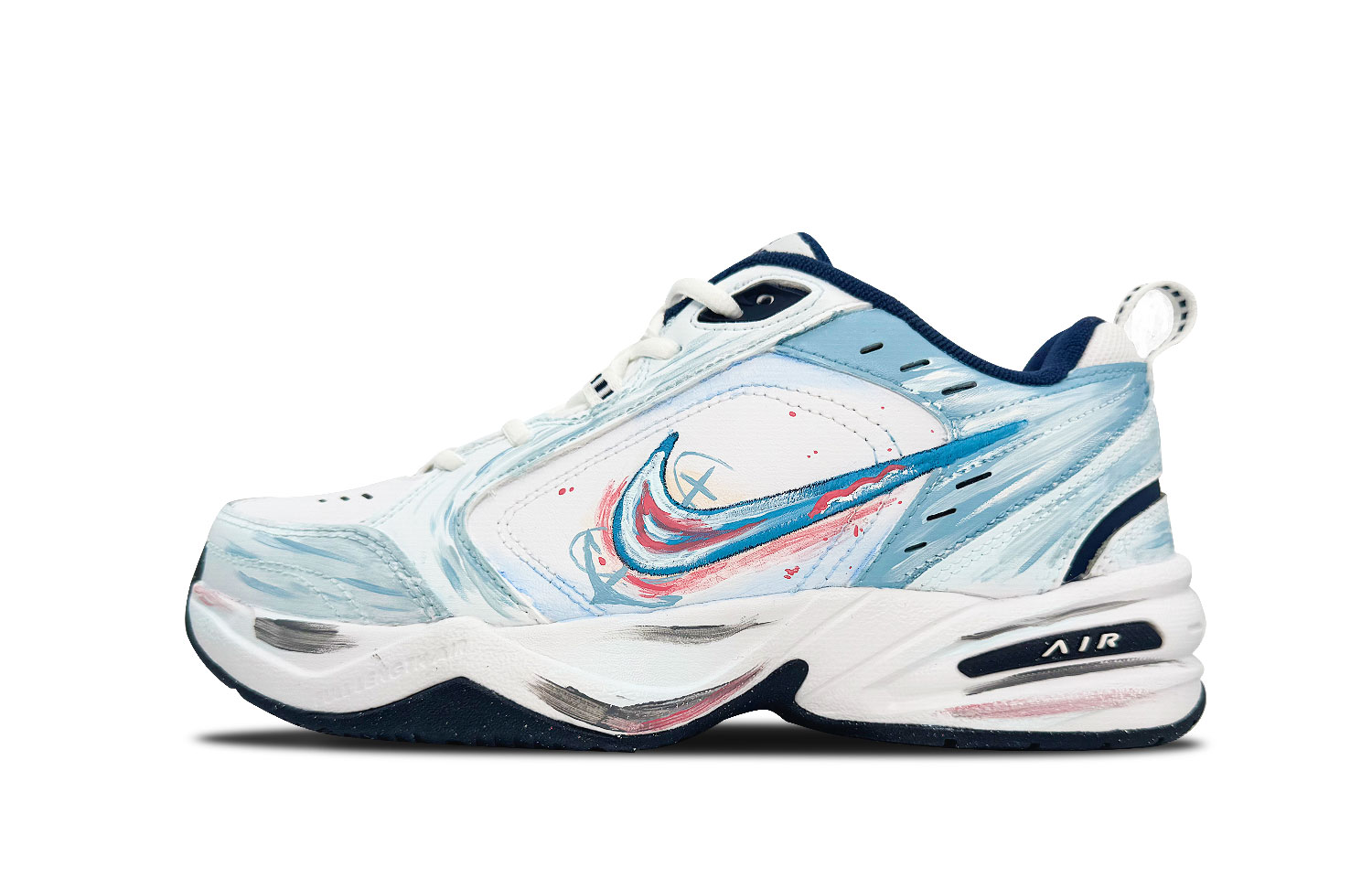 Nike Кроссовки Air Monarch 4 Low top Chunky Sneakers Unisex Blue White
Nike Кроссовки Air Monarch 4 Low top Chunky Sneakers Unisex Blue White